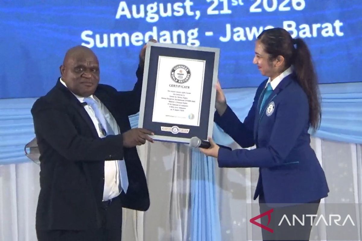 Ministry of Human Rights Breaks World Record for Largest Human Rights Lesson
