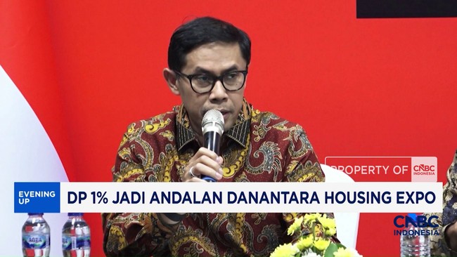 Video: 1% Down Payment Becomes Main Attraction at Danantara Housing Expo