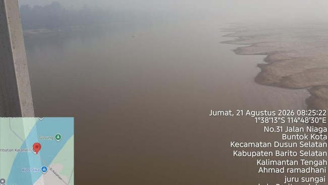 Public Works Ministry Confirms Barito River Still Navigable