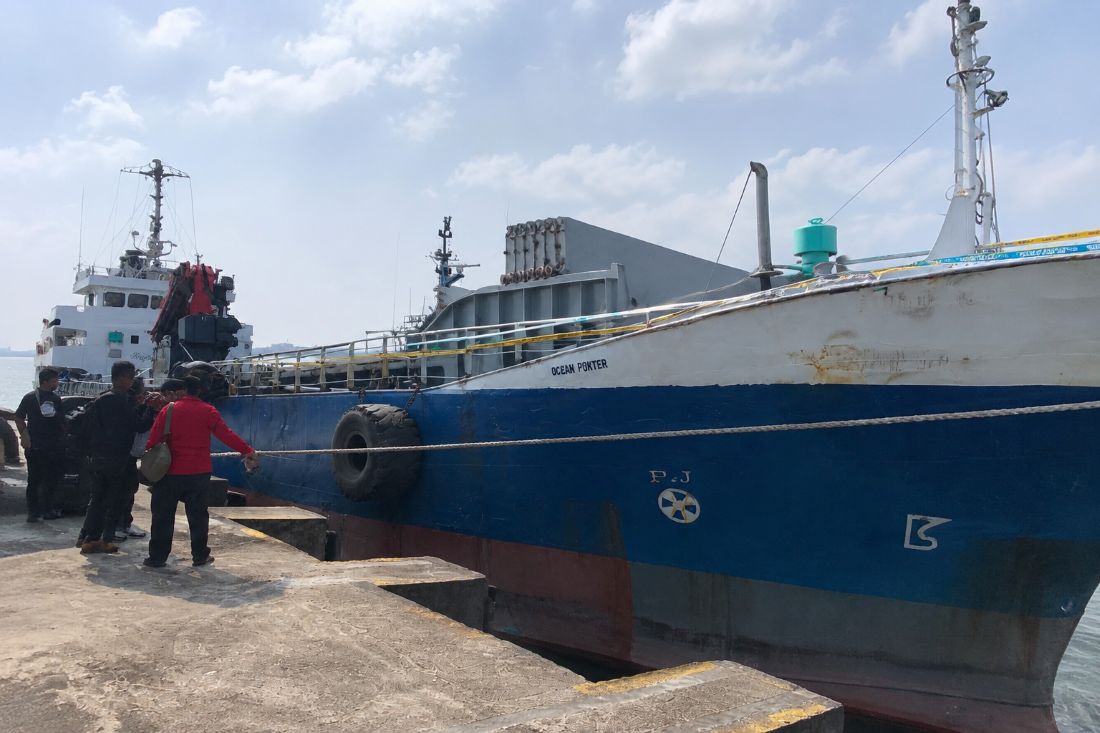 Customs Intercepts MV Ocean Porter, 2.6 Tonnes of Liquid Methamphetamine Seized
