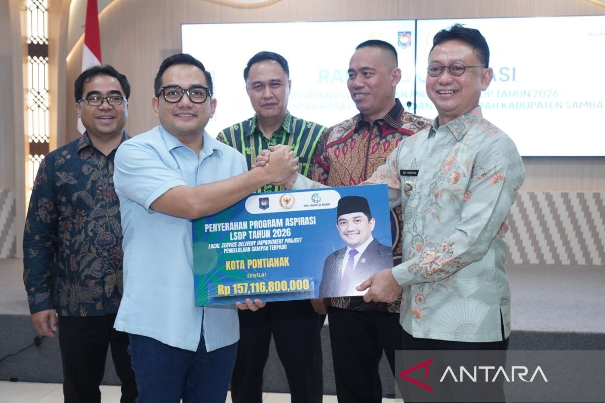 Pontianak receives Rp157.11 billion LSDP programme for waste management