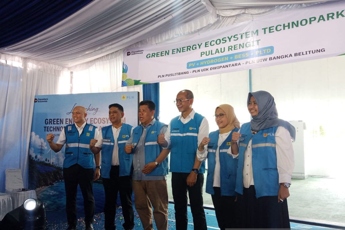 PLN builds green energy ecosystem technopark on Rengit Island