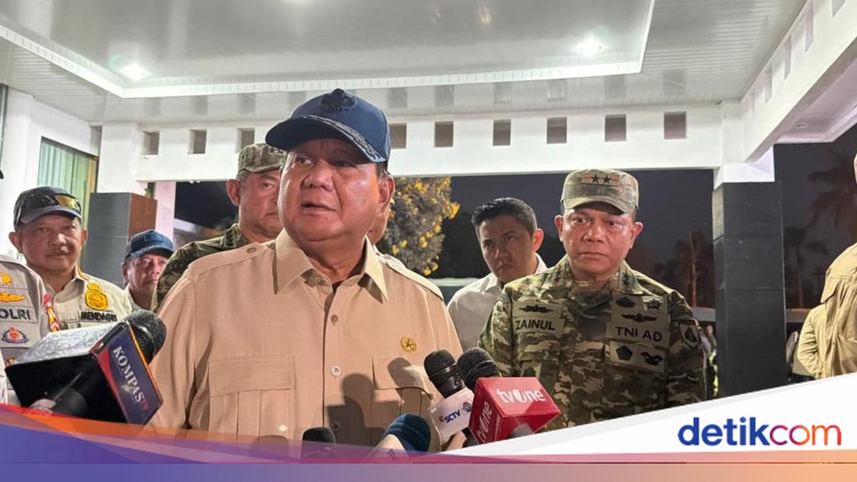 Prabowo Confident Forest Fires Can Be Overcome: Years Ago It Was Worse and We Managed