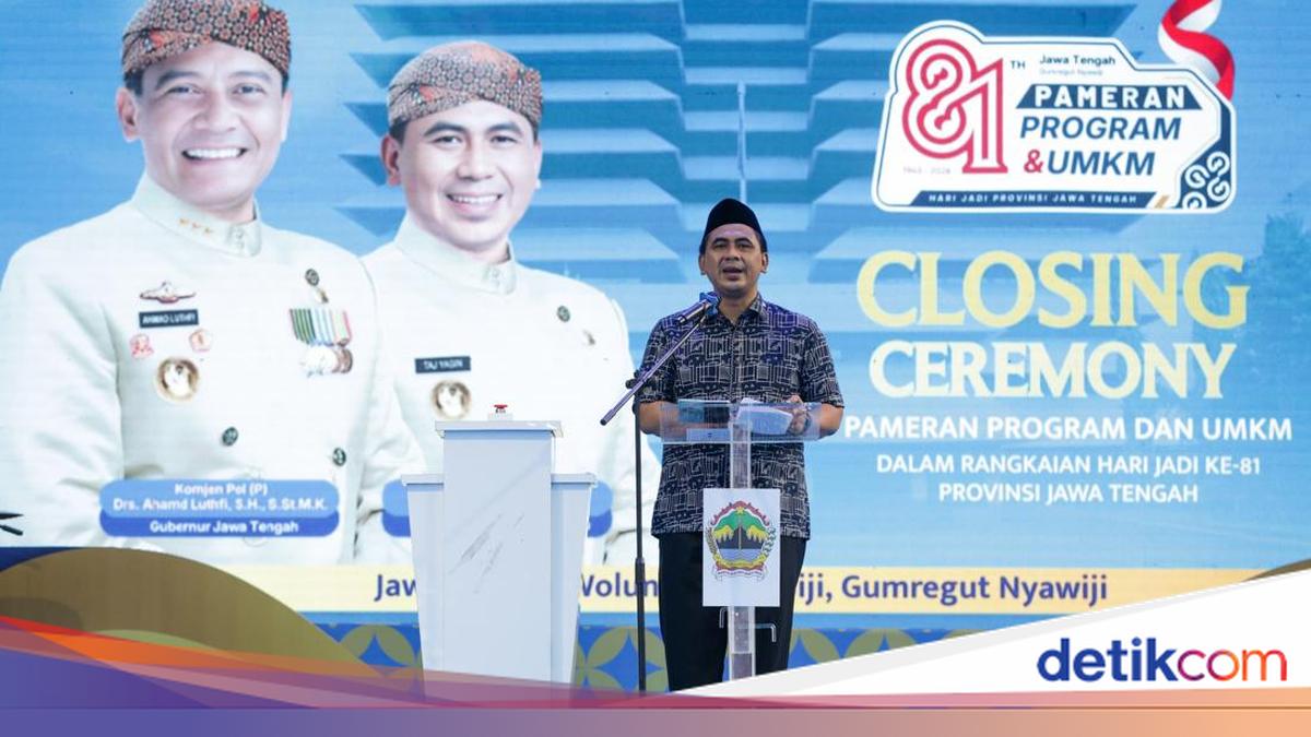 Central Java Anniversary MSME Exhibition Records Rp 1.165 Billion in Total Transactions