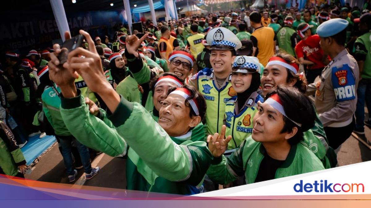 National Gathering 'Jaga Jakarta' Encourages Online Motorcycle Taxi Drivers to Become Safety Pioneers