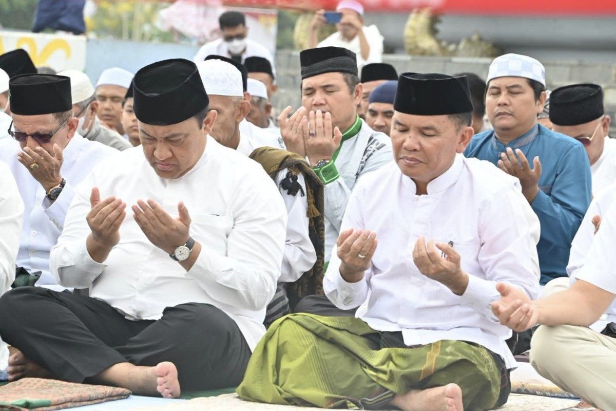 Central Kalimantan strengthens efforts to face dry season through istisqa prayer and supplication
