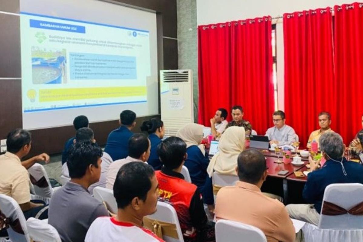 Patriot Expedition Team develops fish farming on Simeulue Island