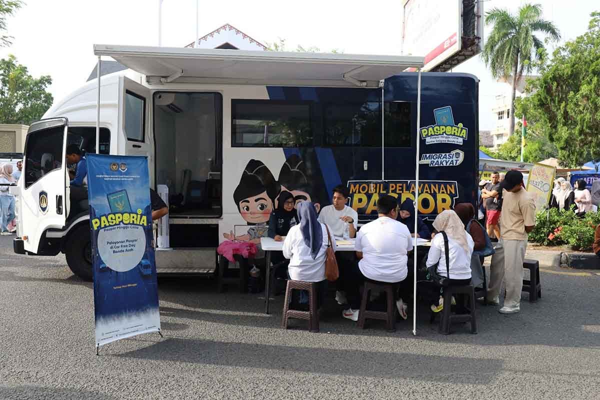 Banda Aceh Immigration Office brings Pasporia to ease passport processing
