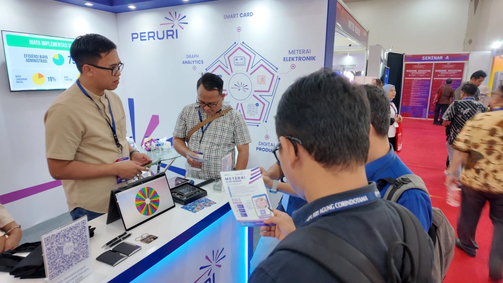 Peruri Promotes Secure and Integrated Digitalisation of Government Procurement at GPFE 2026