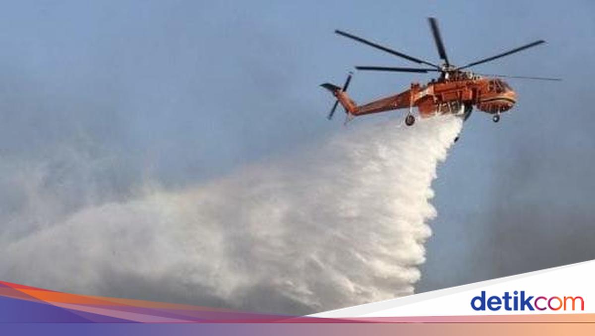 Police Prepare Helicopters and Drones to Tackle Forest and Land Fires