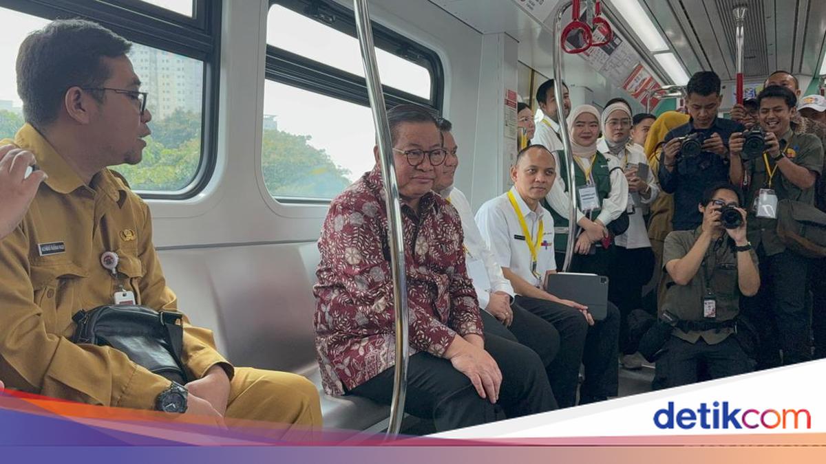 Pramono Tests Completed Manggarai LRT: Inauguration to Follow President's Schedule