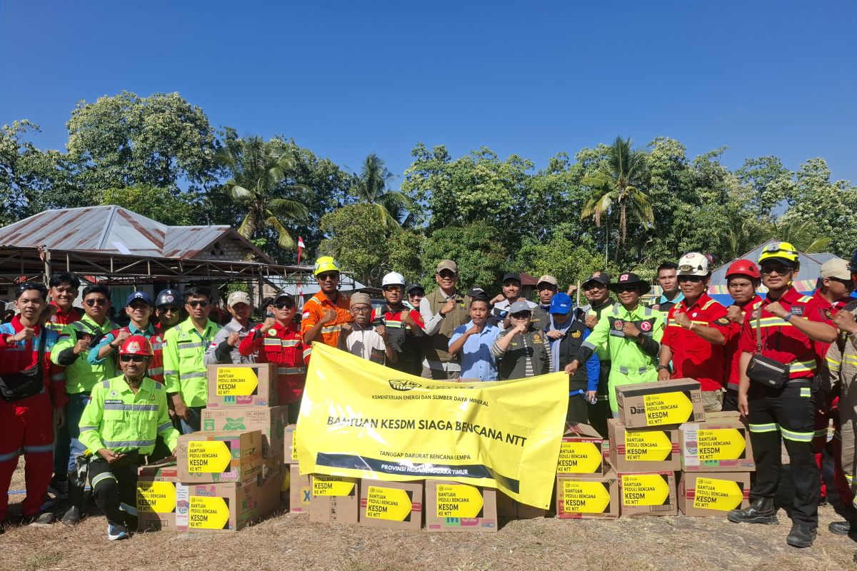 Energy Ministry maps hazard points and distributes aid following NTT earthquake