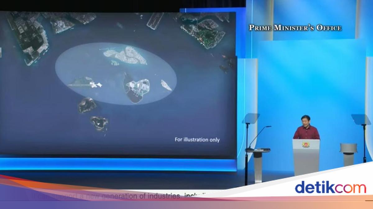 Three Islands Singapore Plans to Merge Through Massive Land Reclamation