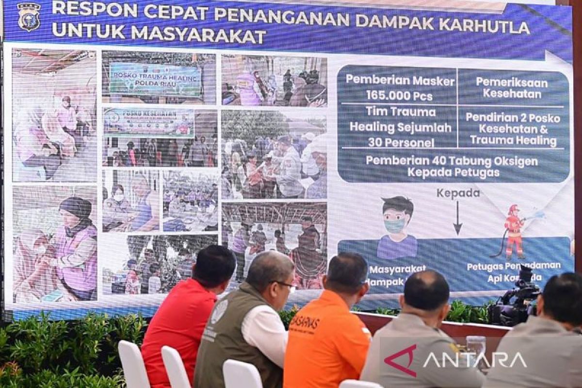 Prabowo praises collective efforts in tackling Riau forest and land fires