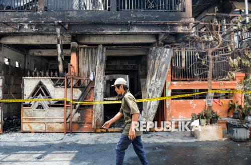 Two-Storey House in Tebet Destroyed by Fire, Four People Killed