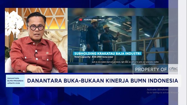 Danantara COO Reveals Details of SOE Performance Improvements