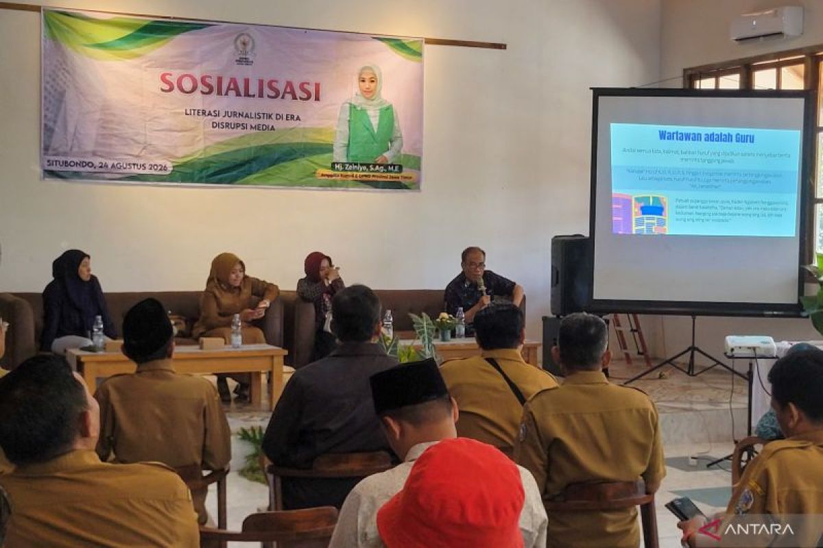 ANTARA Karkhas Editor Explains Press Functions at East Java DPRD Socialisation