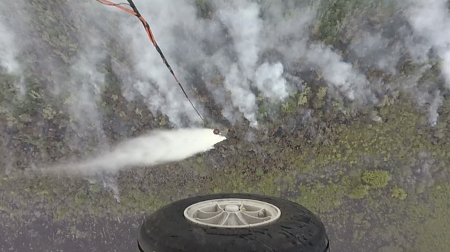 Smoke Billows as Crews Battle Fires and Conduct Weather Operations
