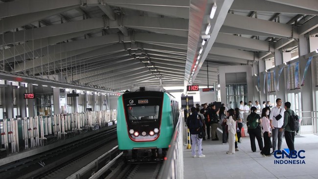 Pramono Prepares Rp2.7 Trillion to Build Jakarta LRT from Manggarai to Dukuh Atas