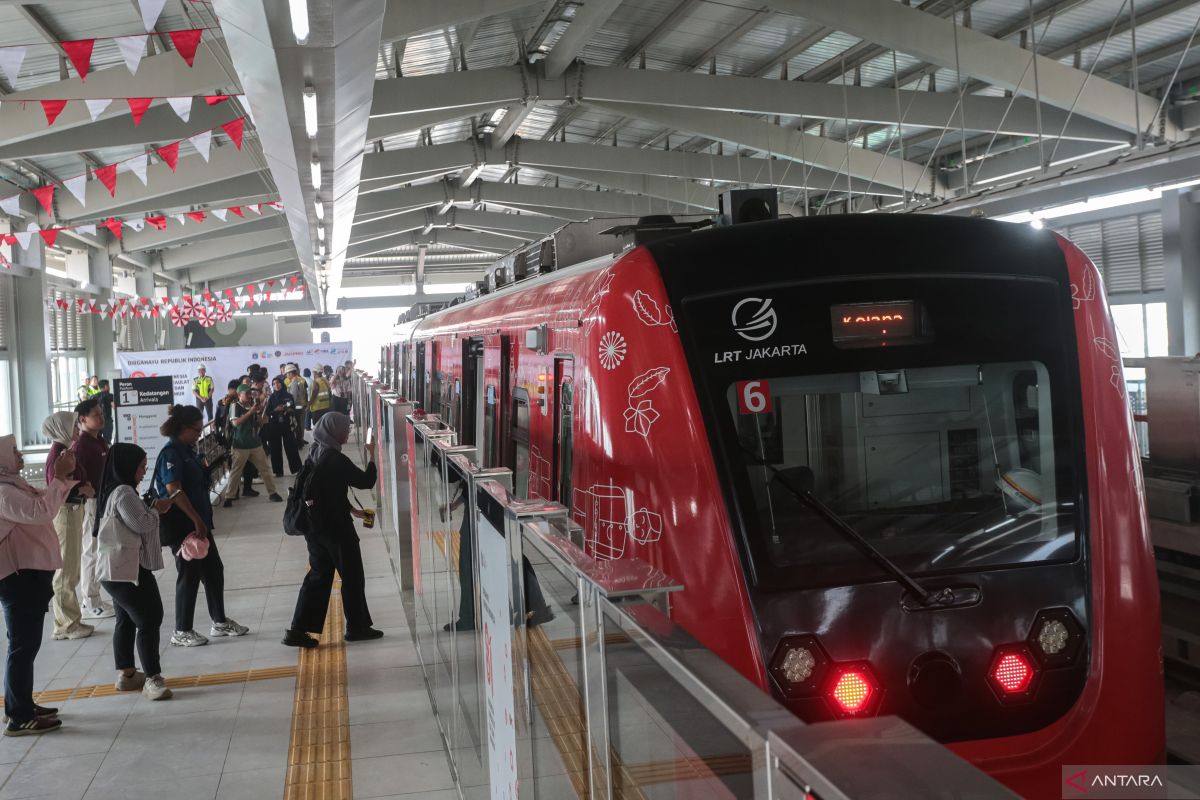 Jakarta LRT Kelapa Gading-Manggarai line complete, trial runs underway