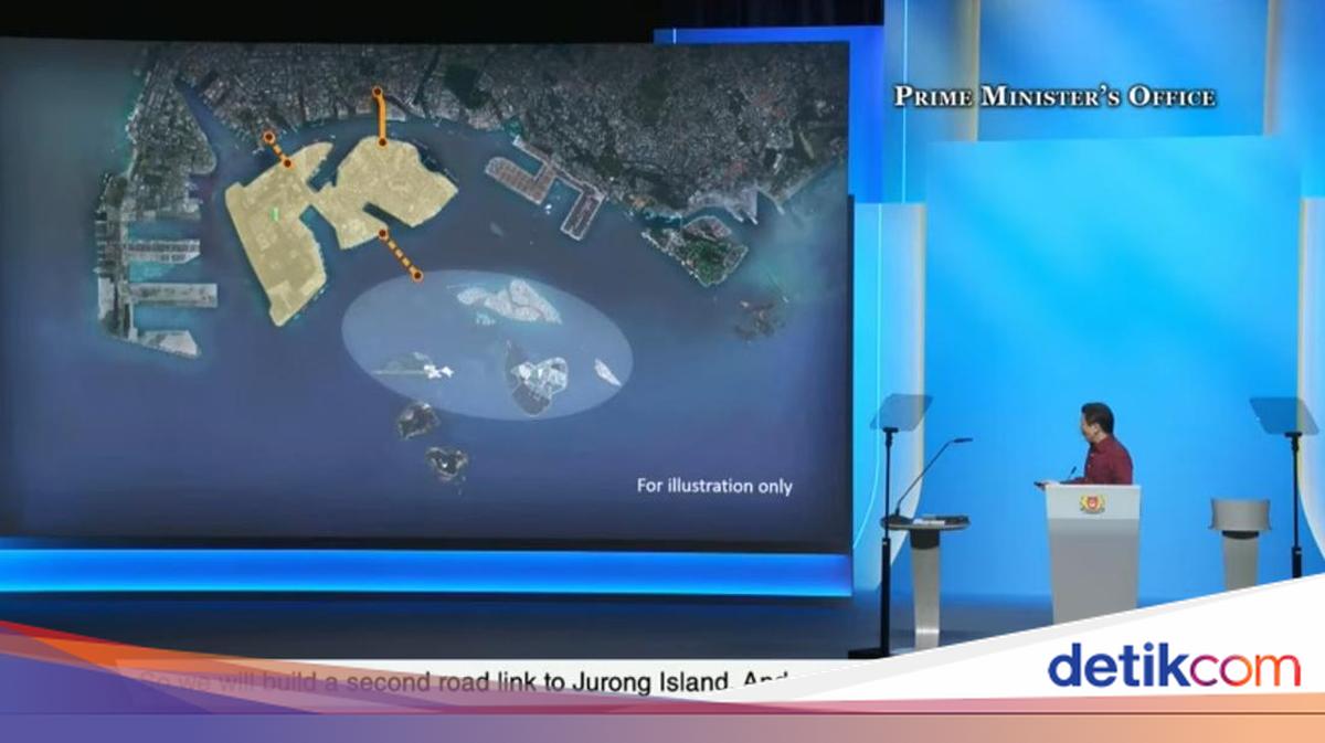 Singapore to Create 'Three in One' Island Through Massive Land Reclamation