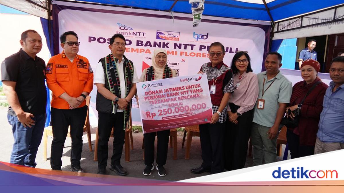 East Java Provincial Government and Bank Jatim Distribute Rp3.2 Billion in Aid to NTT