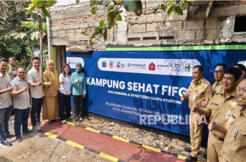 FIFGROUP Expands Kampung Sehat Benefits with Proper Sanitation and Stunting Prevention