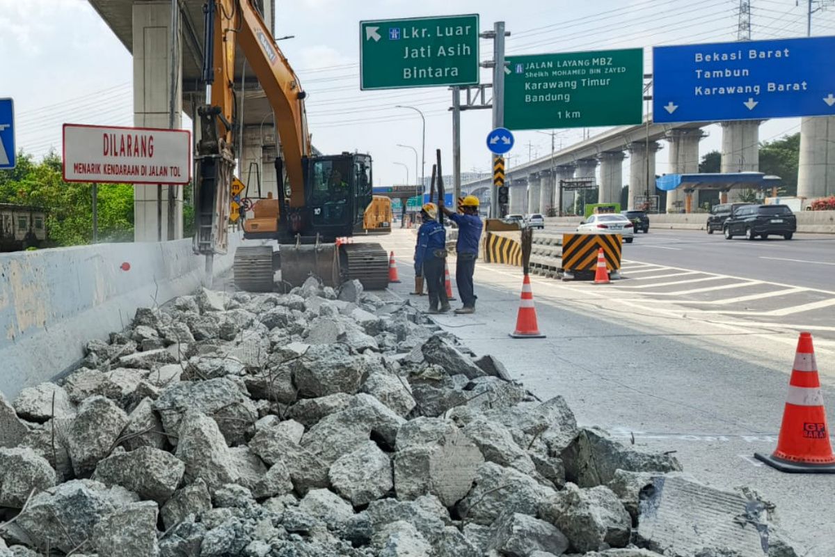 Jasa Marga to carry out maintenance at several points on Jabotabek toll roads