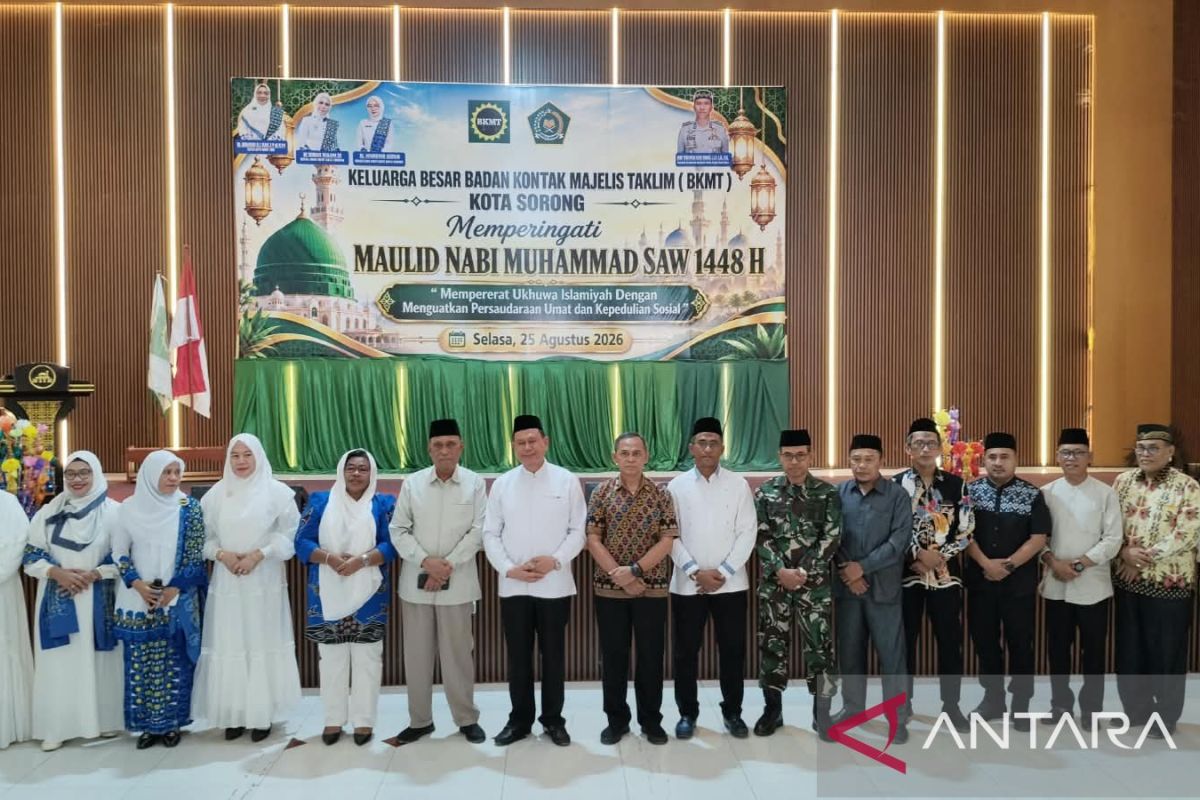 Sorong Deputy Mayor: Prophet Muhammad's Birthday a Momentum to Strengthen Brotherhood and Tolerance