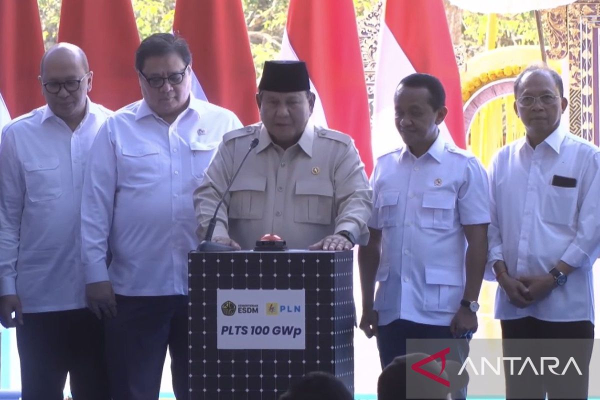 President targets completion of 100 GW solar power plant construction within three years