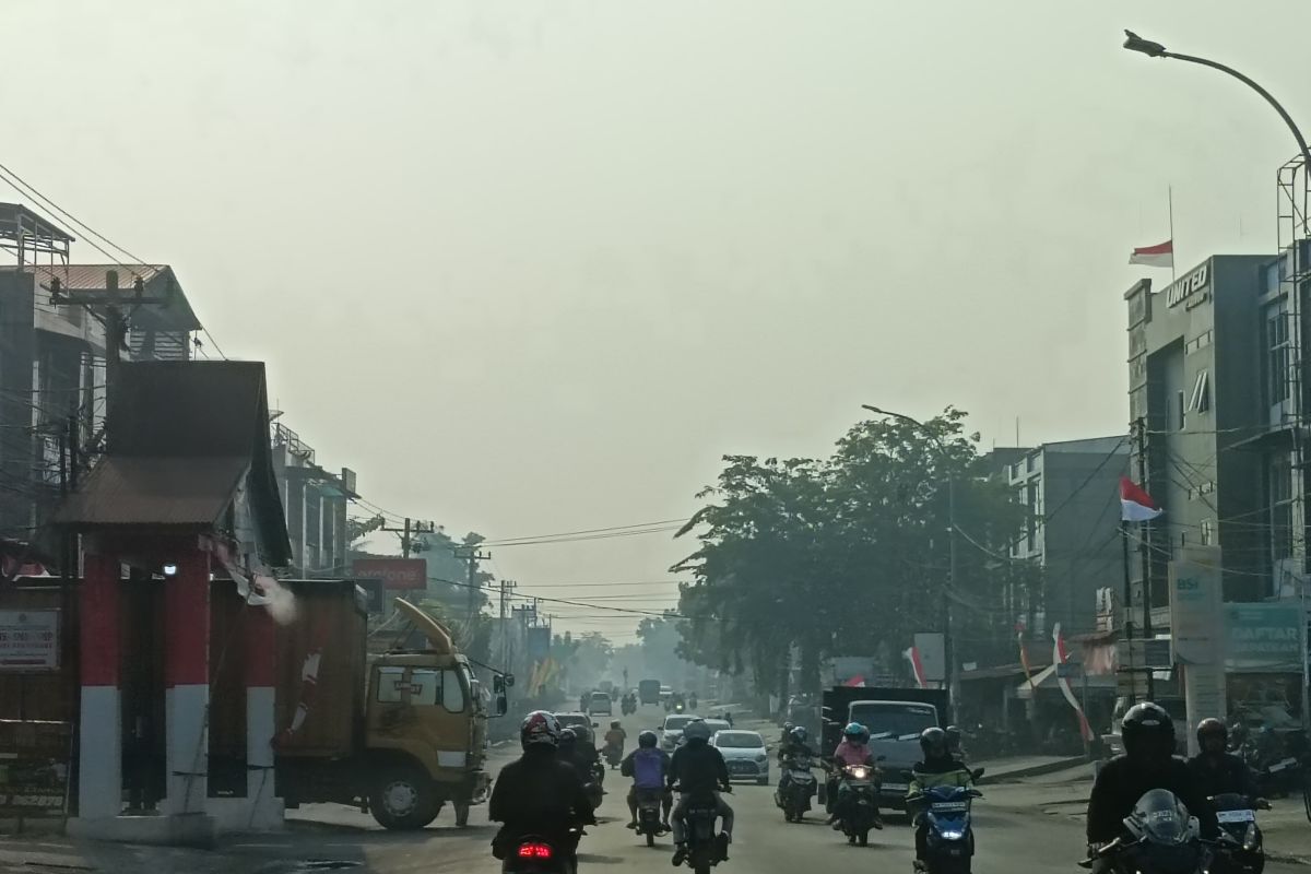 Pekanbaru extends online learning until Friday due to haze