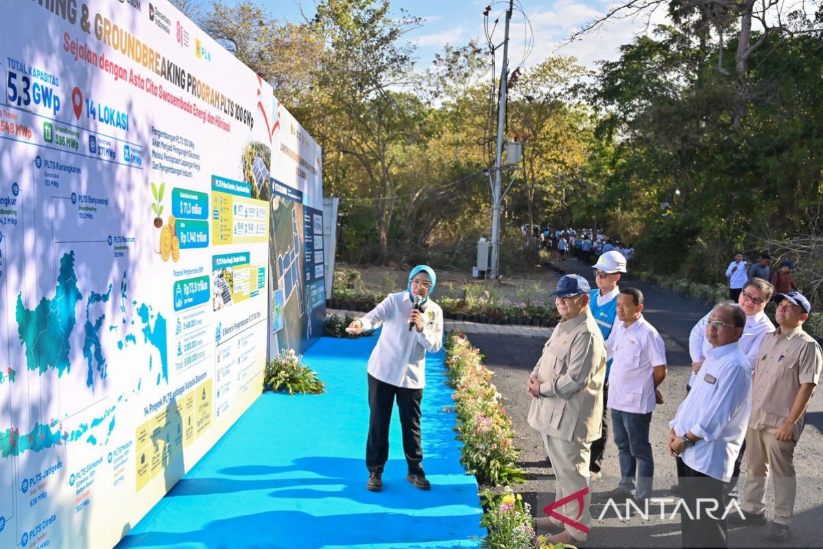 Prabowo launches 100 GWp solar power programme in Bali