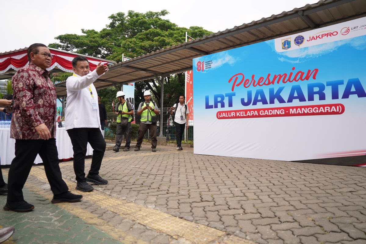 Dishub prepares traffic engineering for LRT Jakarta inauguration on Wednesday morning