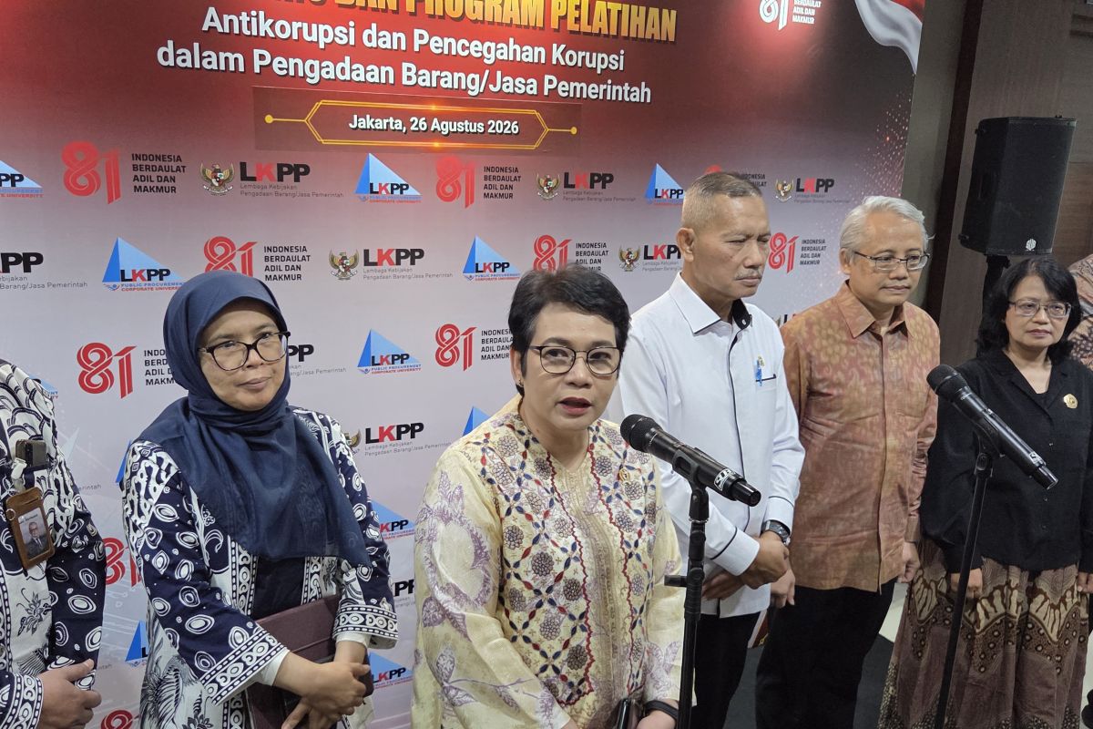 LKPP strengthens integrity to prevent corruption in procurement sector