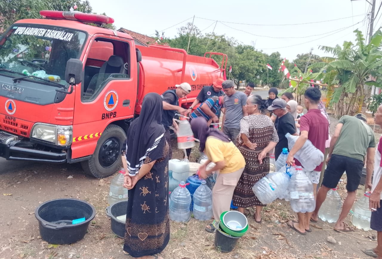 Gunungkidul BPBD Has Distributed 452 Tankers of Clean Water