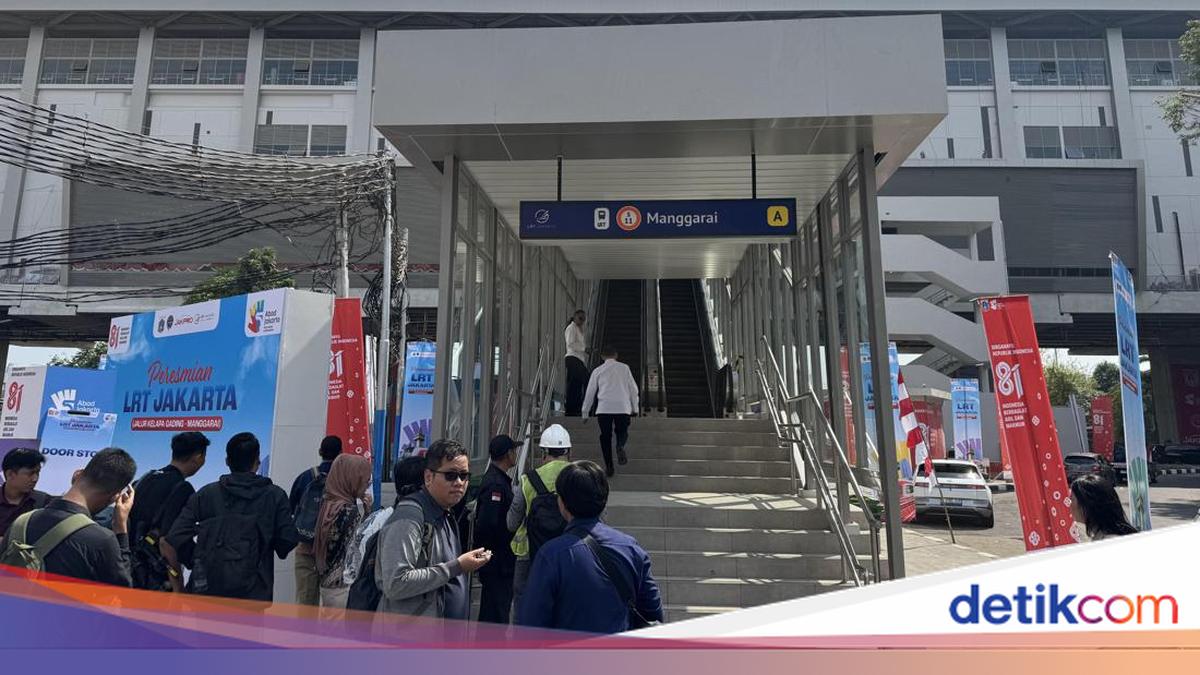 LRT Velodrome-Manggarai Inauguration Postponed for Facility Improvements