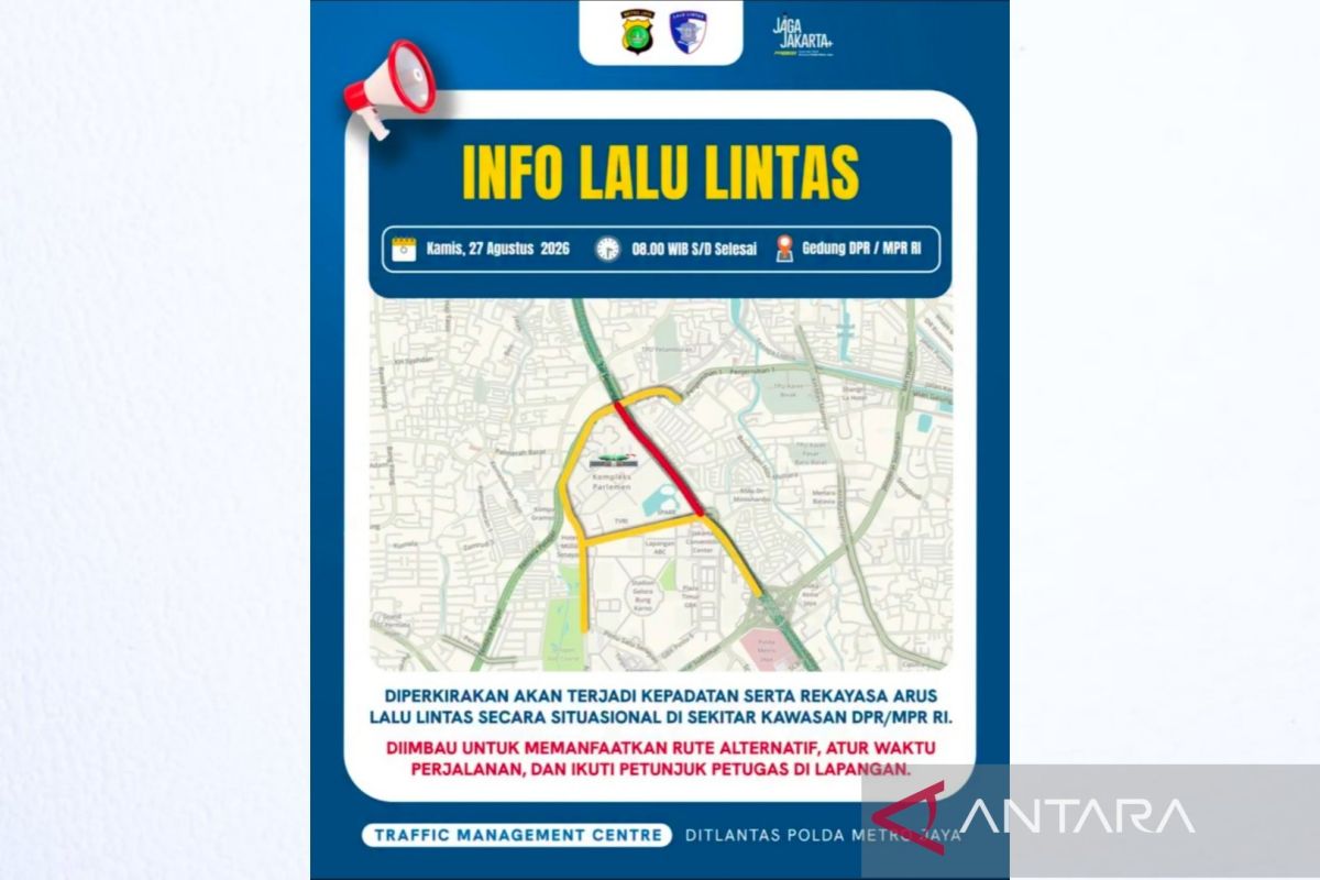 Protest at DPR: Traffic remains normal with situational diversions