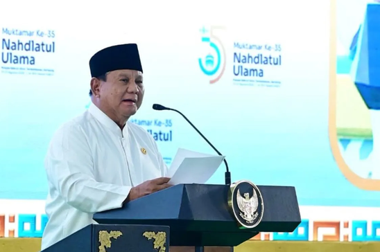 35th NU Congress: President Prabowo Optimistic Indonesia Will Rise Through Corruption Eradication
