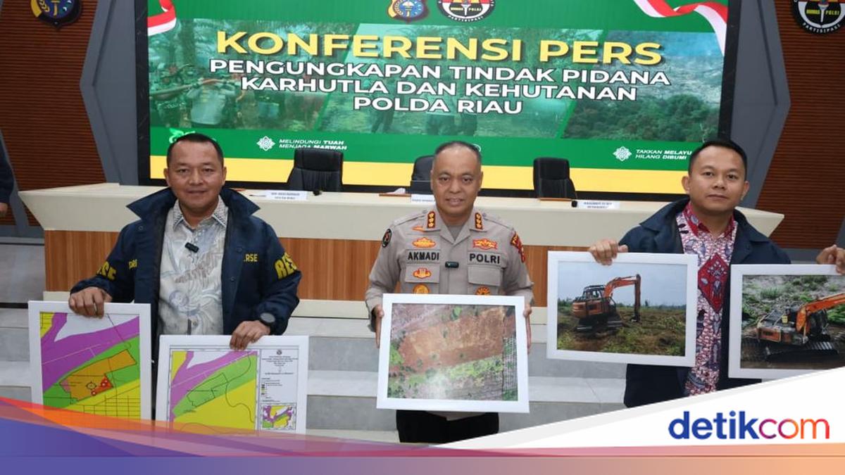 Riau Police Uncover 37 Forest and Land Fire Cases, 40 Named as Suspects