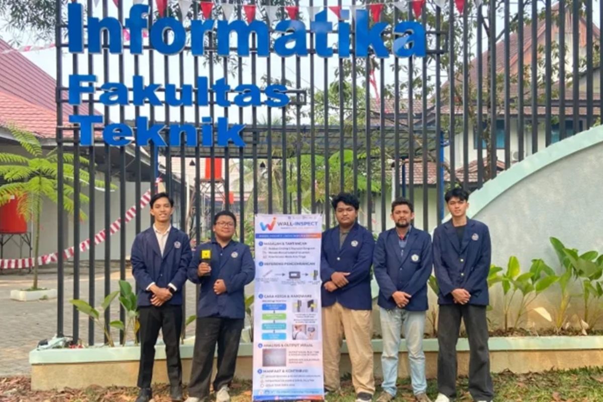 Untan students create AI-based building crack detector