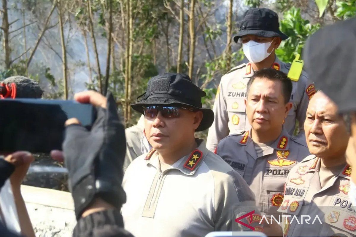 South Kalimantan Police name five suspects in forest and land fire cases