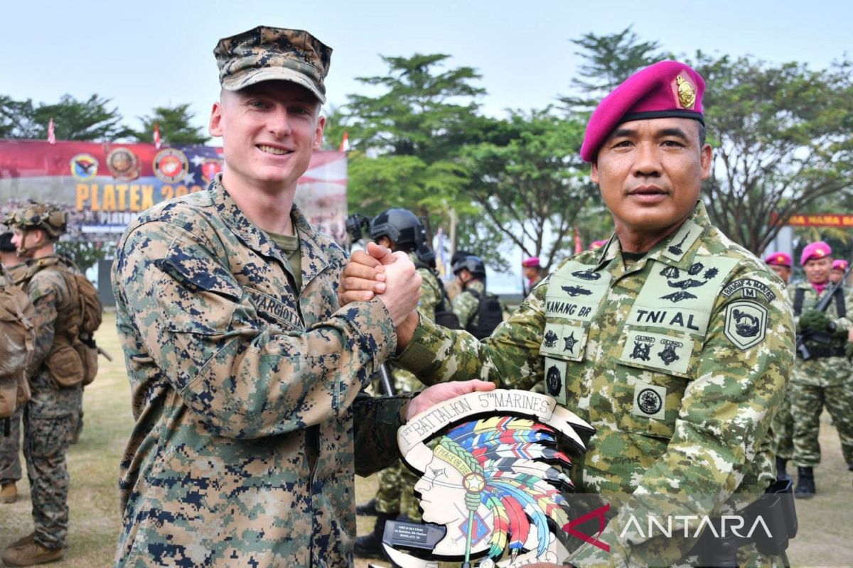 PLATEX 2026 joint exercise between Indonesian Navy and USMC strengthens military diplomacy