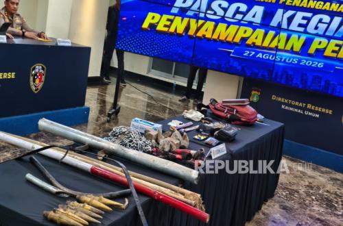 Polda Metro Suspects There Are Actors Behind and Funders of the DPR Demo Riots