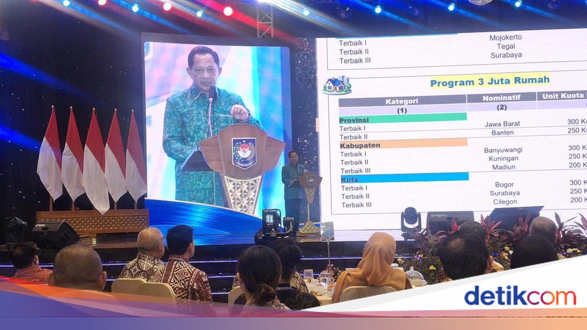 Home Affairs Ministry Awards High-Performing Regional Governments in Java and Bali