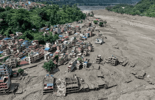Nepal Glacier Collapse Suspected to Have Triggered Flash Flood Disaster