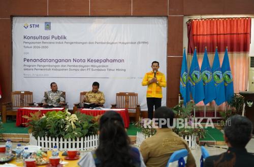 Dompu Regency and PT STM Strengthen Community Economic Empowerment Programme