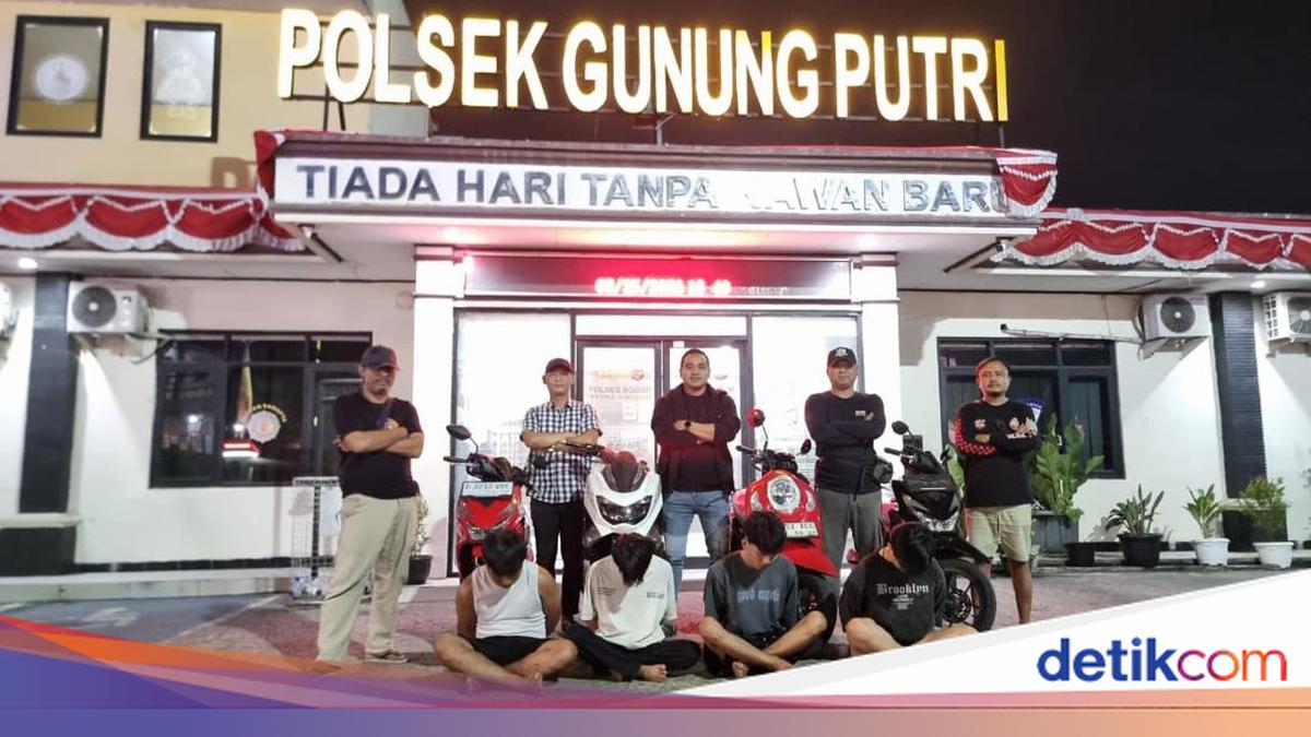 Police Dismantle Motorcycle Theft Syndicate in Bogor, Thieves and Fence Arrested