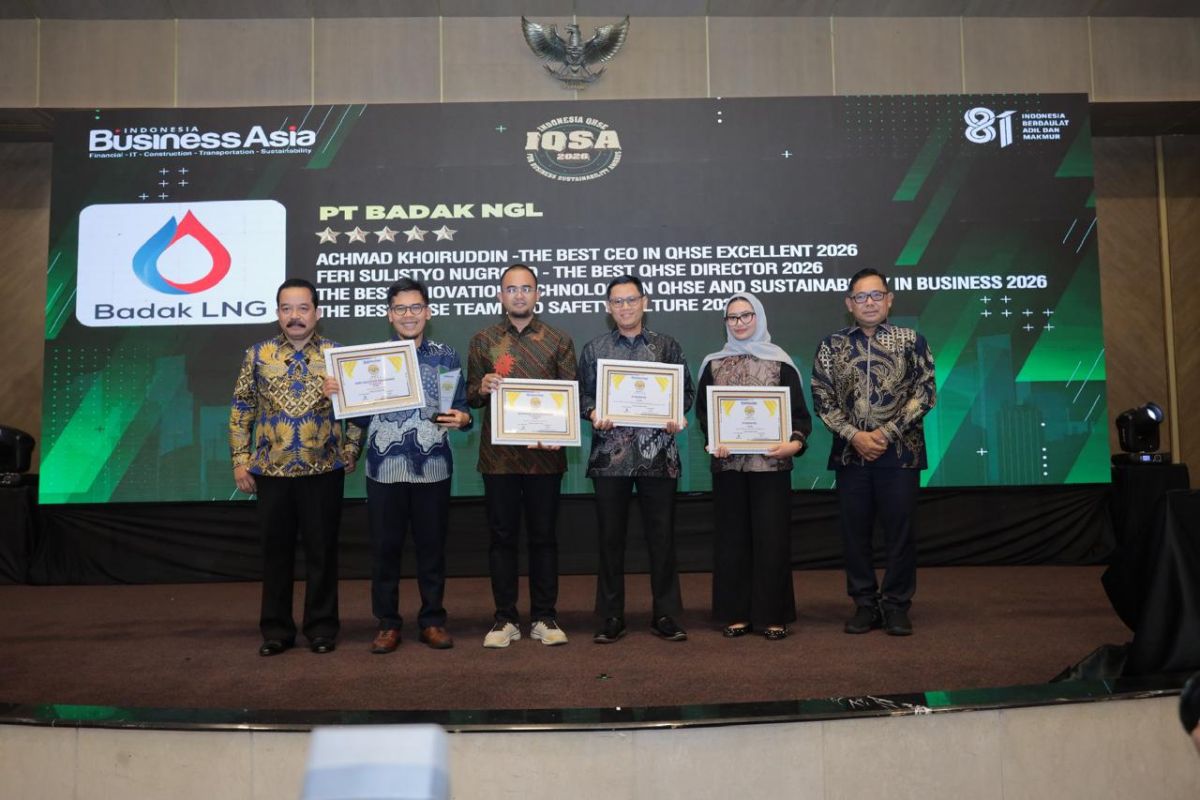 Badak LNG sweeps five IQSA 2026 awards