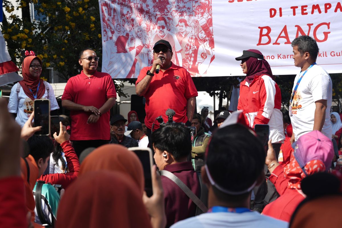 Deputy Governor Rano opens Jakarta Sehat Meruya Fest in Kembangan
