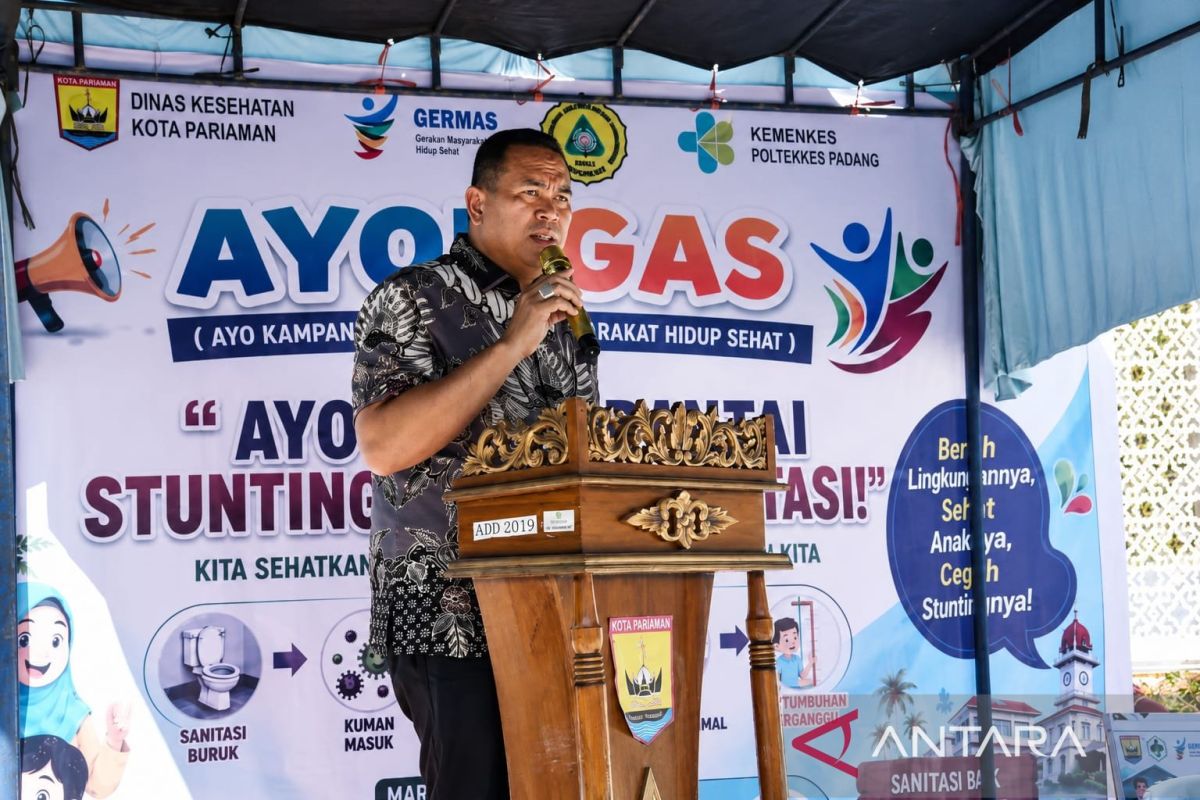 Pariaman forms sanitation village to break stunting chain
